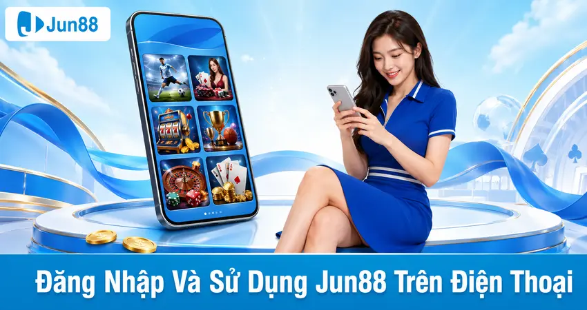Đăng Nhập Và Sử Dụng Jun88 Trên Điện Thoại